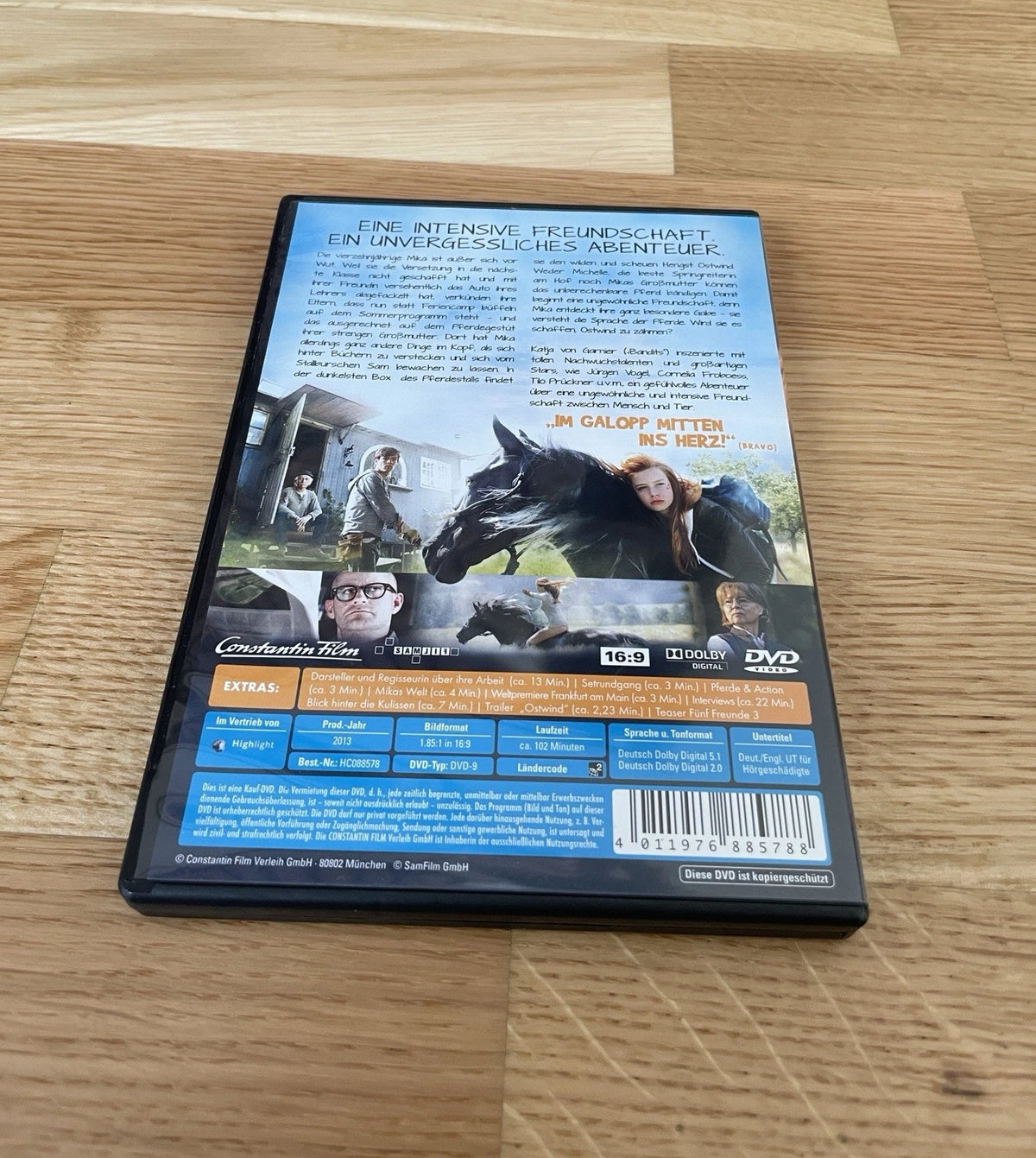 Ostwind - Zusammen sind wir frei (DVD) | Familienfilm & Pferde-Abenteuer | Sehr guter Zustand