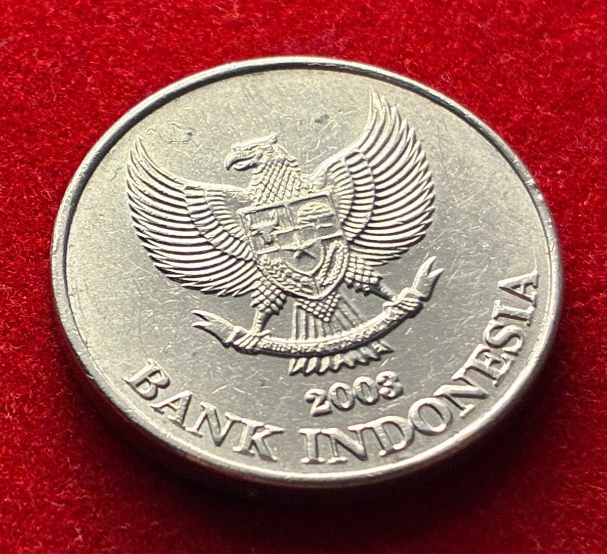 200 Rupiah 2003 | Indonesien | Bali-Star (Jalak Bali) | Aluminium Münze | schön