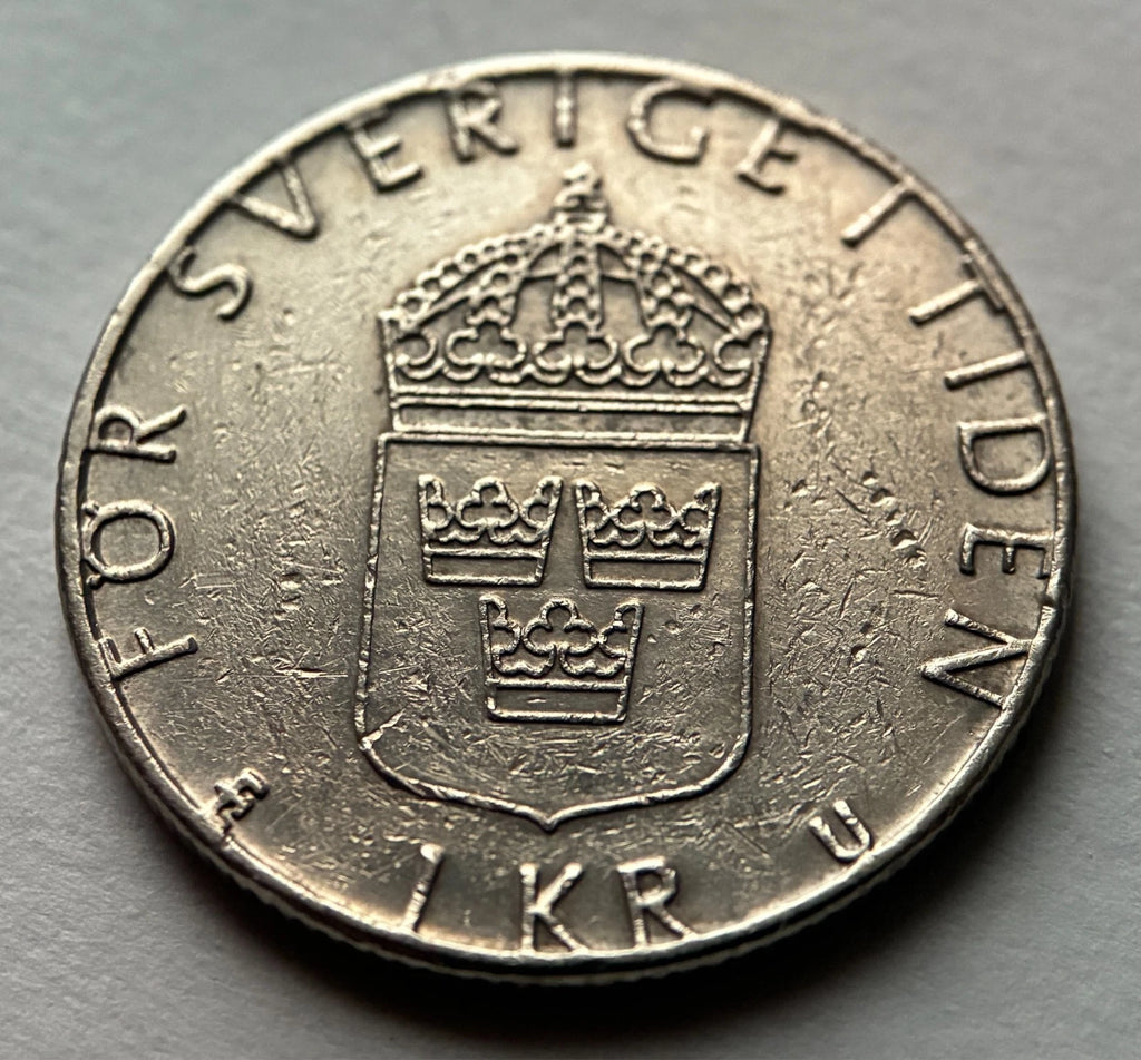 1 Krona 1979 | Schweden | König Carl XVI. Gustaf | Schwedische Krone | Münze