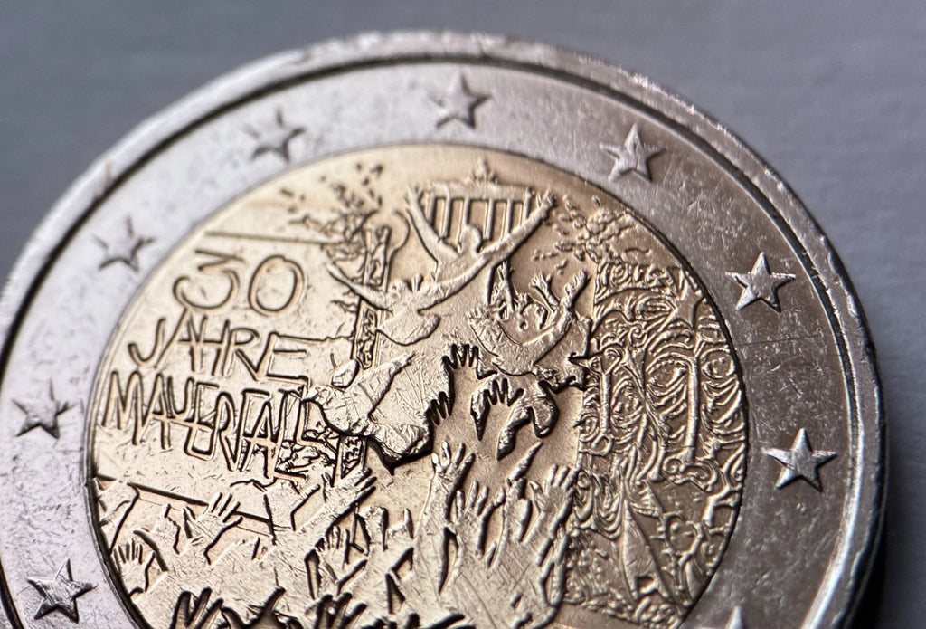 2 Euro 2019 F | Deutschland | 30 Jahre Fall der Berliner Mauer | Bi-Metall Gedenkmünze | schön