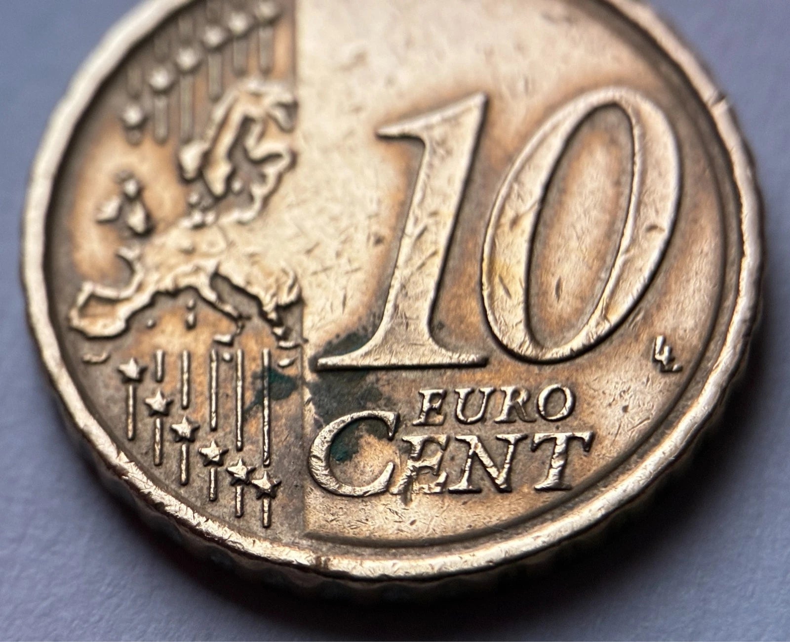 10 Cent 2009 | Slowakei | Burg Bratislava | SLOVENSKO | Nordisches Gold Münze