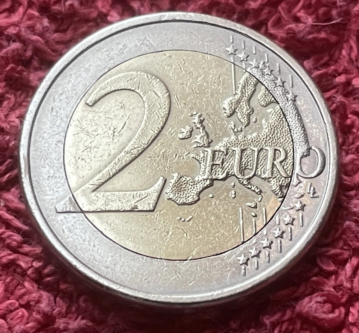 2 Euro 2008 | Zypern | Idol von Pomos | Bi-Metall Münze | schön