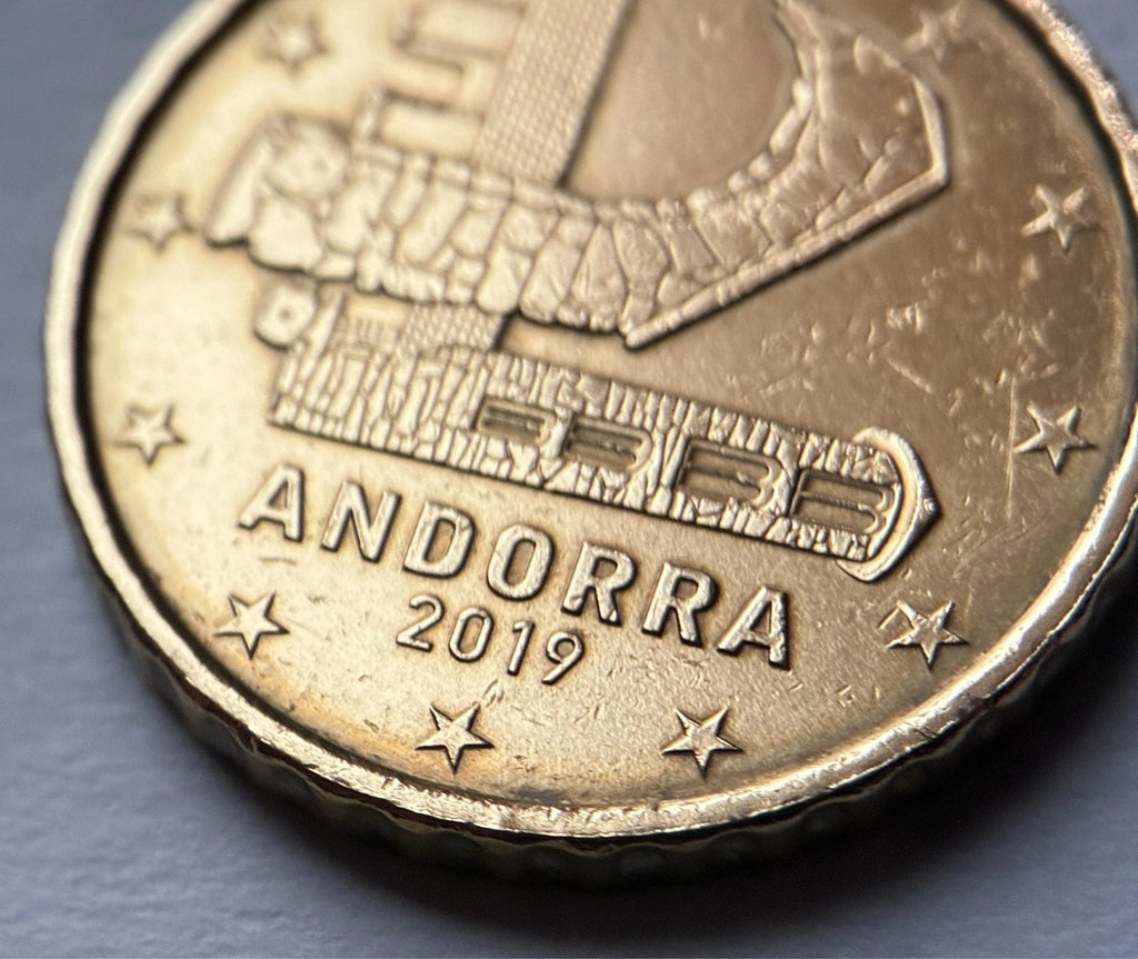 10 Cent 2019 | Andorra | Sant Martí de la Cortinada | Nordisches Gold Münze