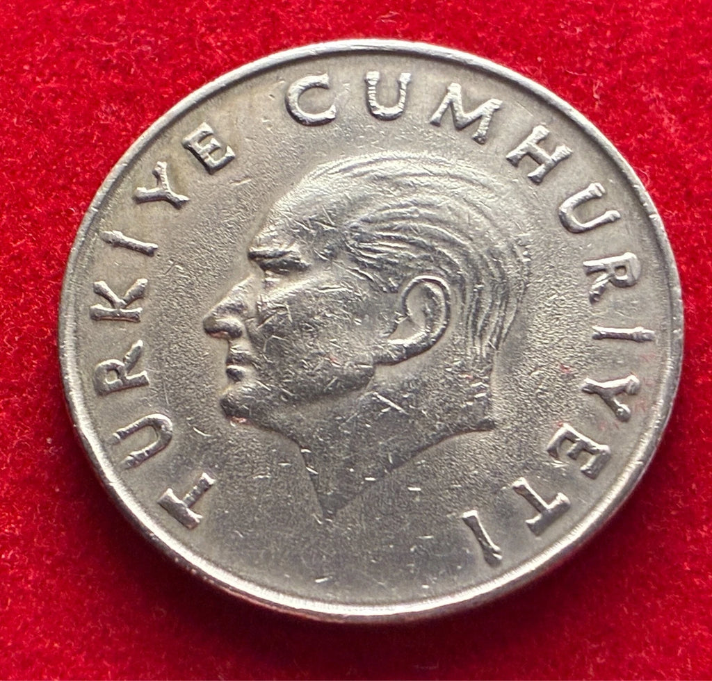 100 Lira 1987 | Türkei | Mustafa Kemal Atatürk | Kupfer-Zink-Nickel Münze | schön