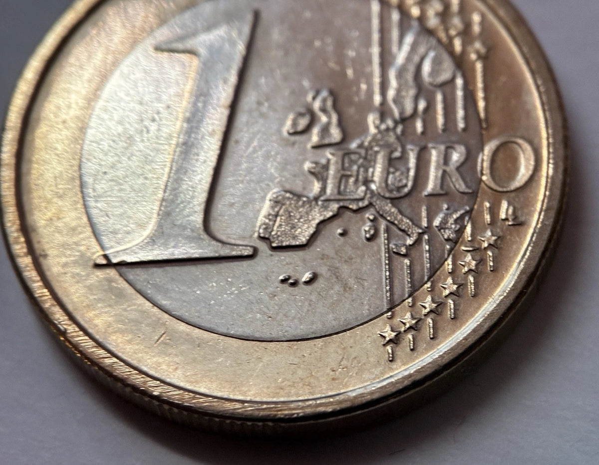 1 Euro 2002 | Luxemburg | Großherzog Henri | LËTZEBUERG | Bi-Metall Münze