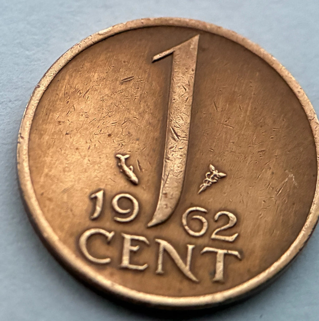 1 Cent 1962 | Niederlande | Königin Juliana | Bronze | Sammlermünze