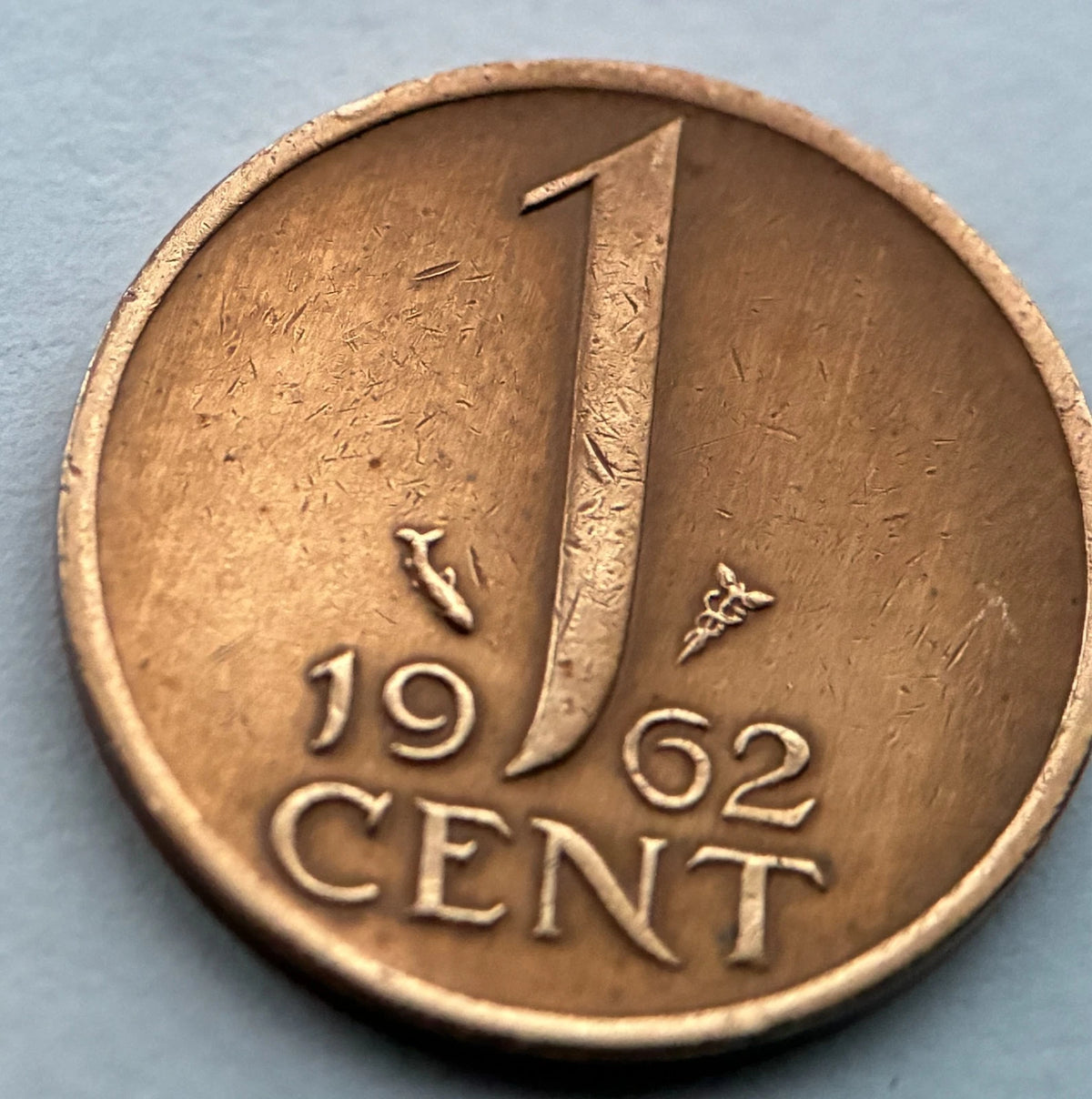 1 Cent 1962 | Niederlande | Königin Juliana | Bronze | Sammlermünze