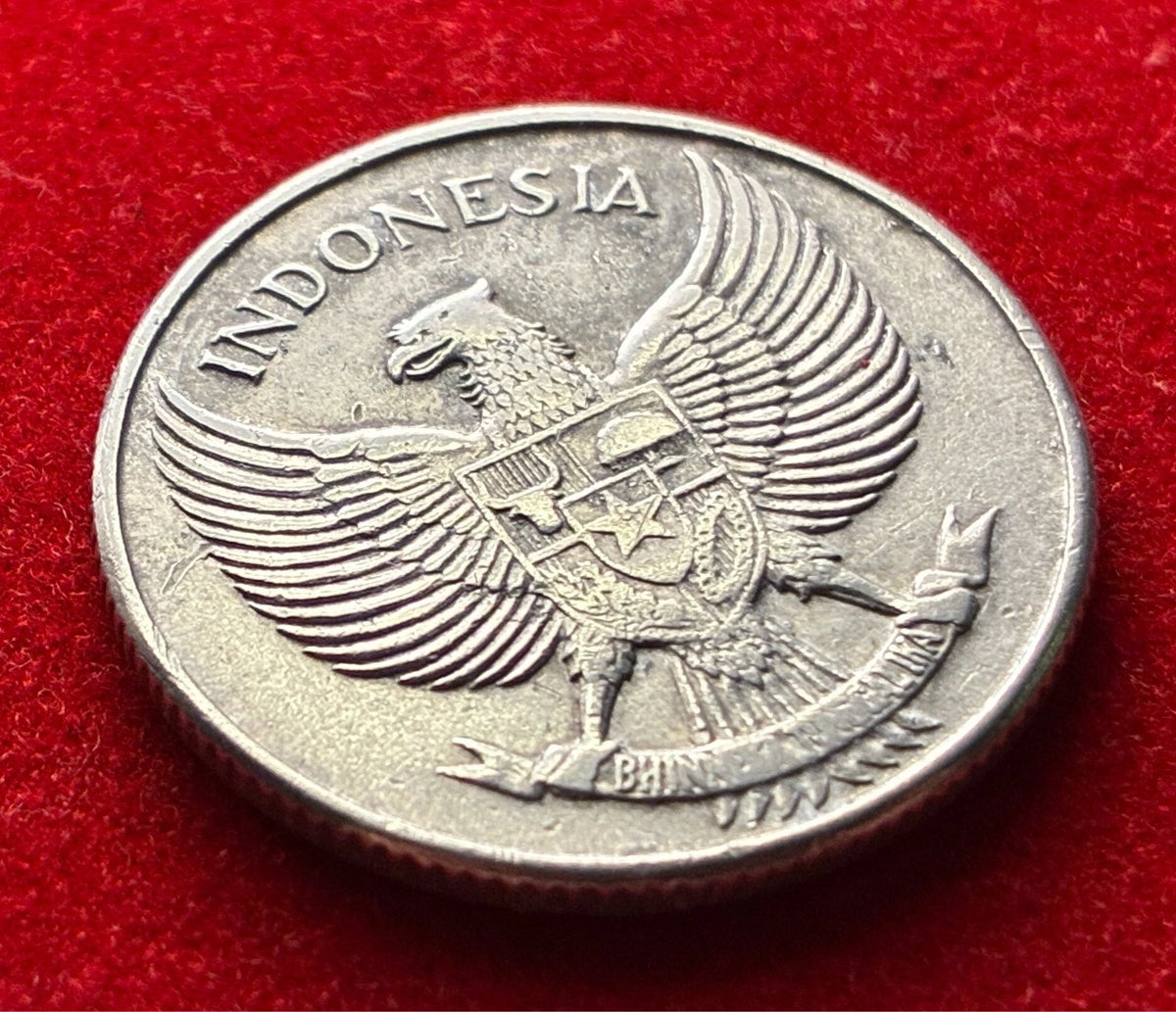 25 Sen 1957 | Indonesien | Garuda Pancasila | Aluminium Münze | vorzüglich