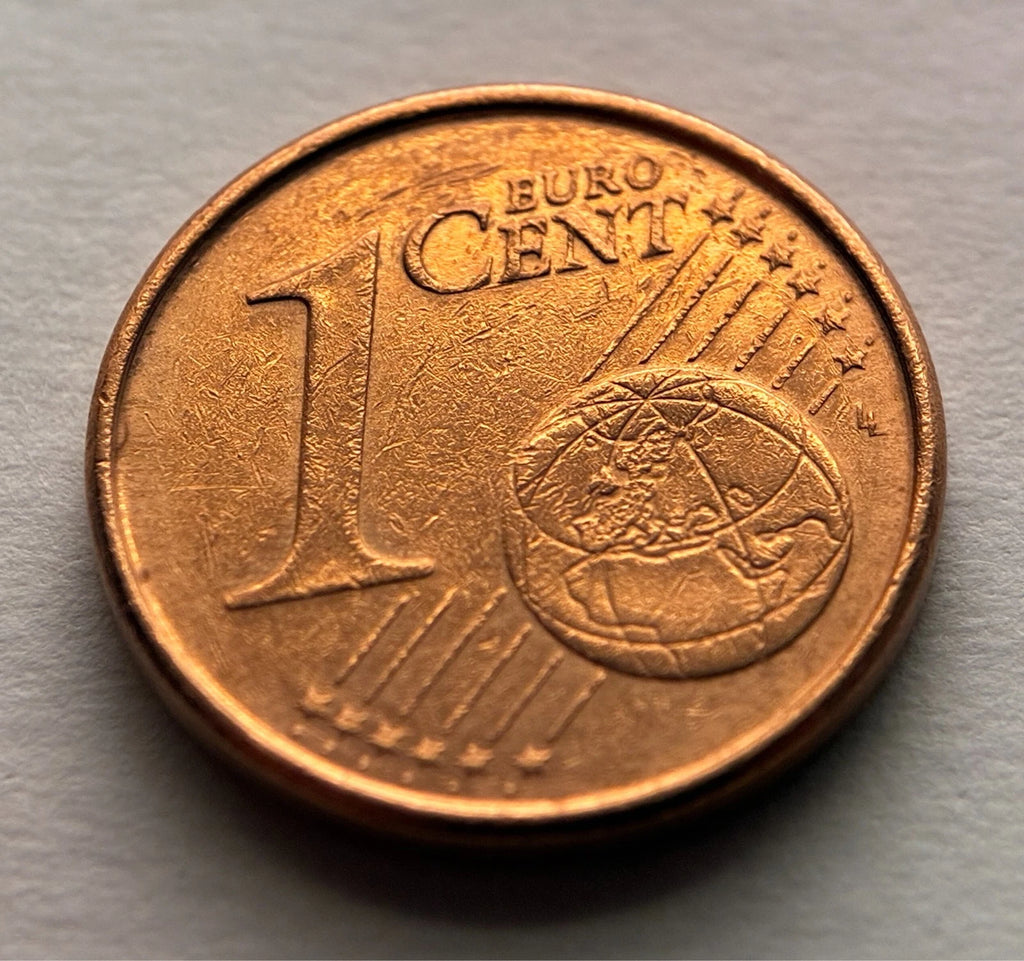 1 Cent 2005 | Spanien | Kathedrale von Santiago de Compostela | Verkupferter Stahl | Sammlermünze