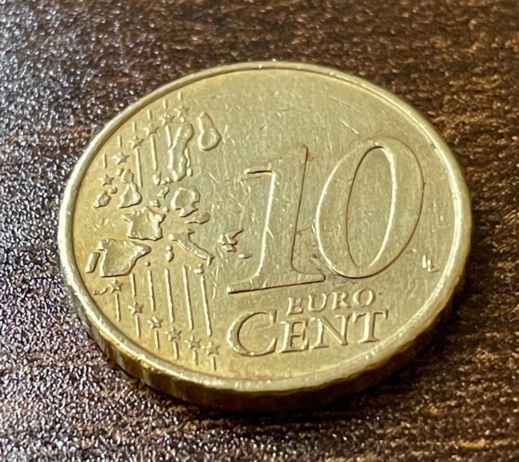 10 Cent 2002 | Portugal | sieben Burgen & fünf Wappen | Nordisches Gold Münze