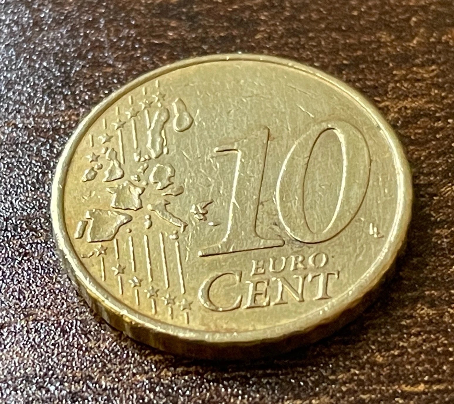 10 Cent 2002 | Portugal | sieben Burgen & fünf Wappen | Nordisches Gold Münze