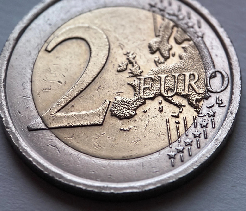 2 Euro 2021 | Italien | Danke / Grazie | Gesundheitsberufe | Bi-Metall Gedenkmünze | schön