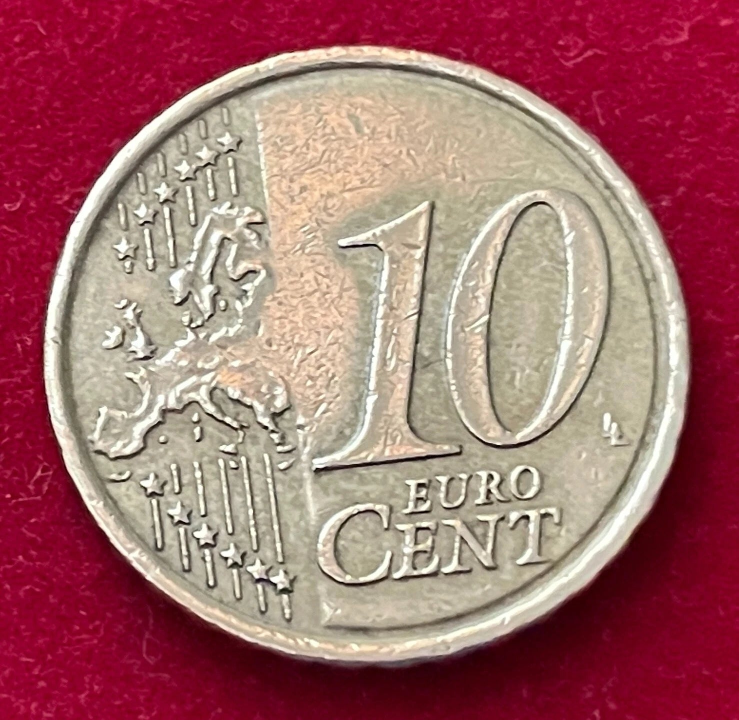 10 Cent 2009 | Slowakei | Burg Bratislava | Nordisches Gold Münze