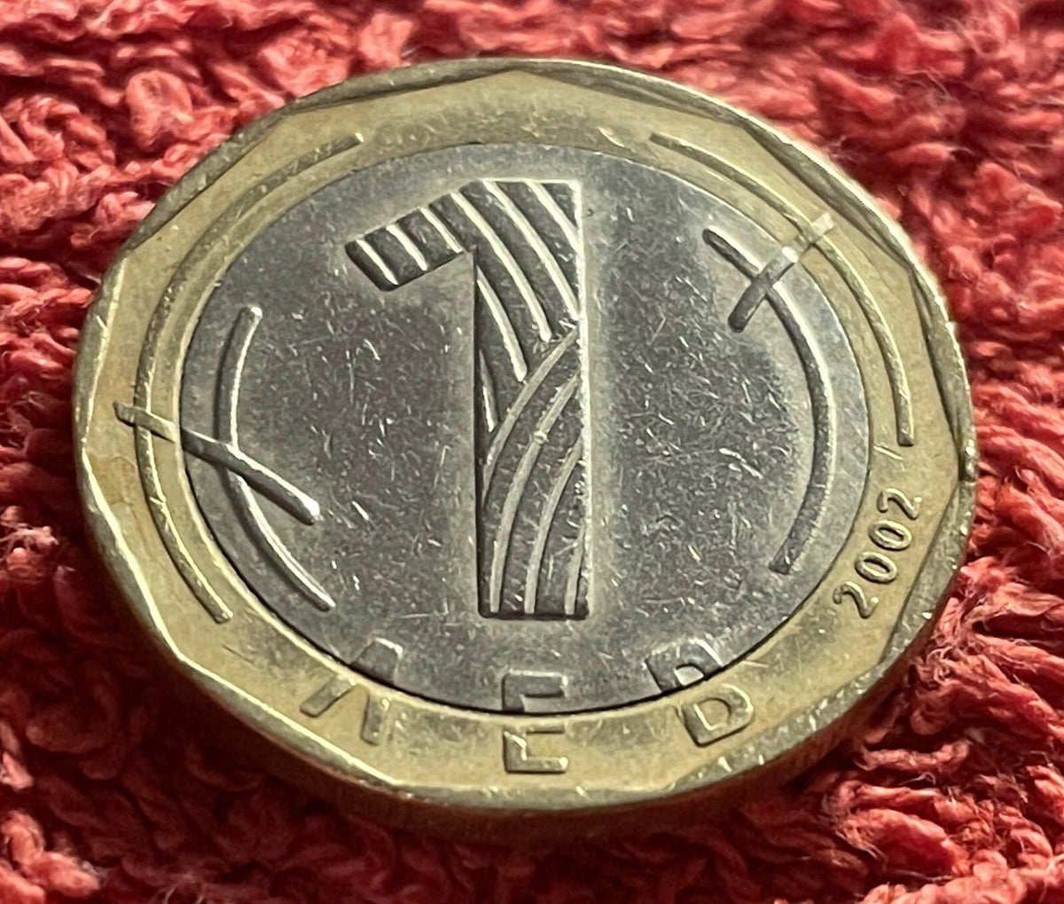 1 Lew 2002 | Bulgarien | Heiliger Iwan Rilski | БЪЛГАРИЯ СВ. ИВАН РИЛСКИ | Bi-Metall Münze