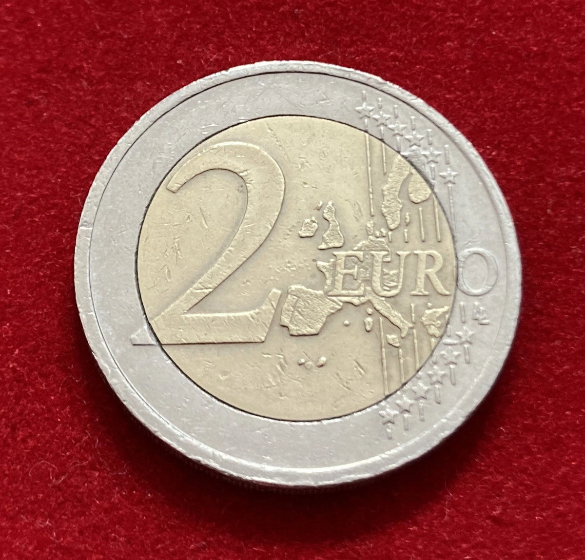 2 Euro 2005 | Österreich | 50 Jahre Staatsvertrag | Bi-Metall Gedenkmünze | schön
