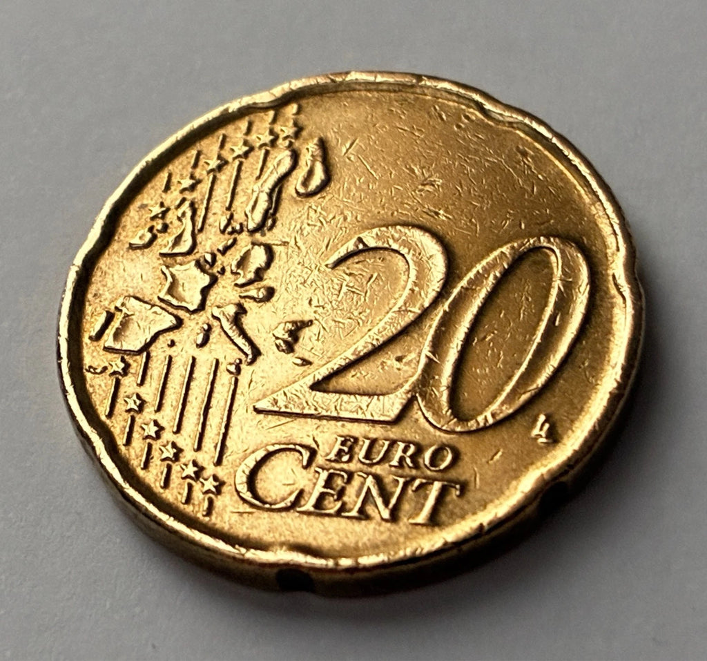 20 Cent 2004 | Belgien | König Albert II. | Nordisches Gold Münze | schön