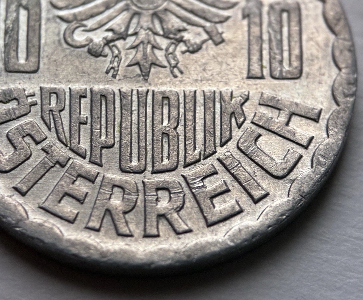 10 Groschen 1988 | Republik Österreich | Aluminium Münze