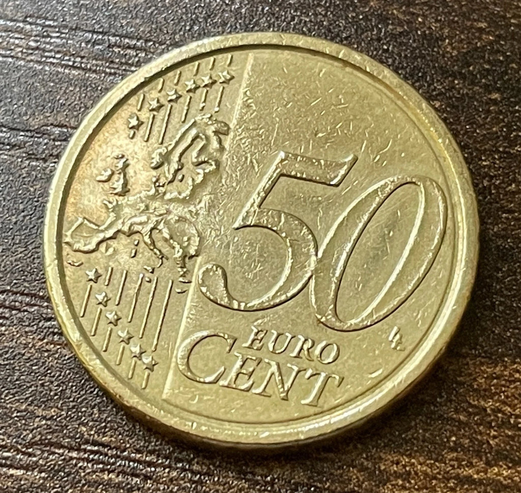 50 Cent 2012 | Vatikanstadt | Papst Benedikt XVI. | Nordisches Gold Münze | schön