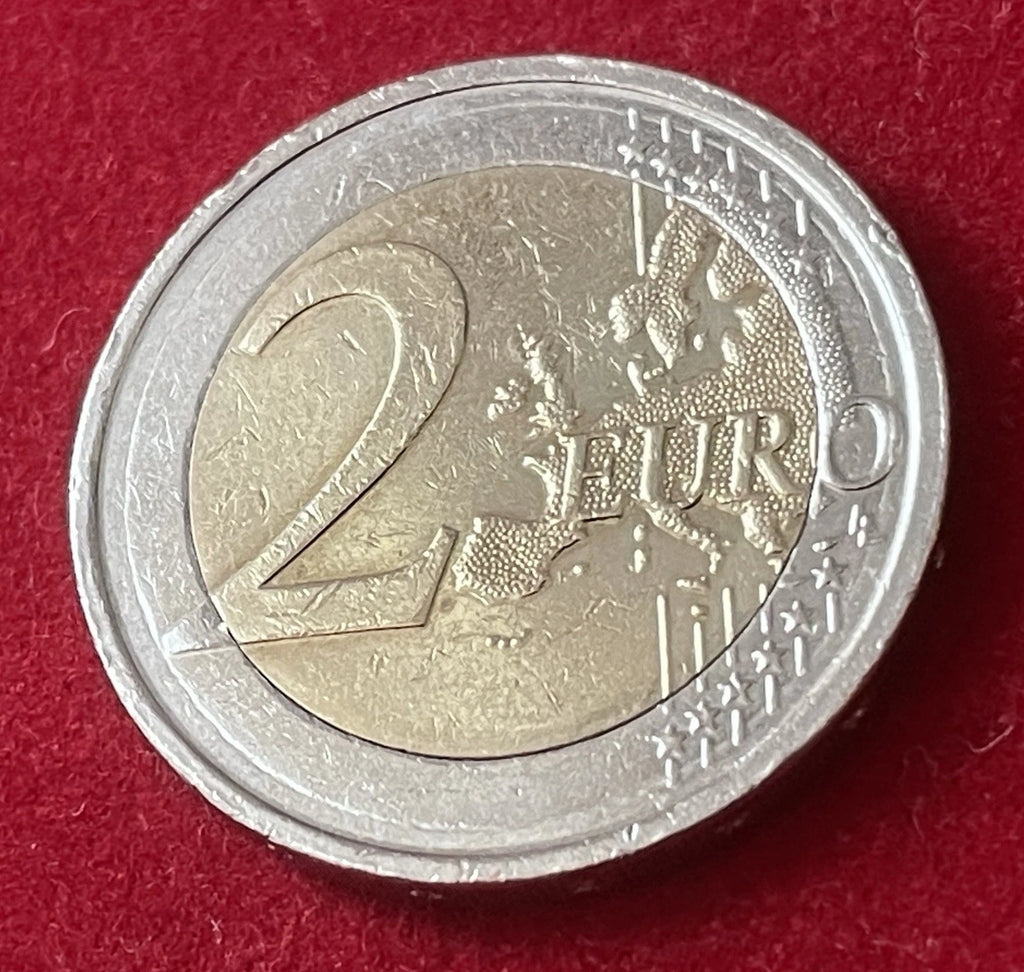 2 Euro 2010 | Belgien | Belgischer Vorsitz im Rat der EU | Bi-Metall Gedenkmünze | Sehr schön