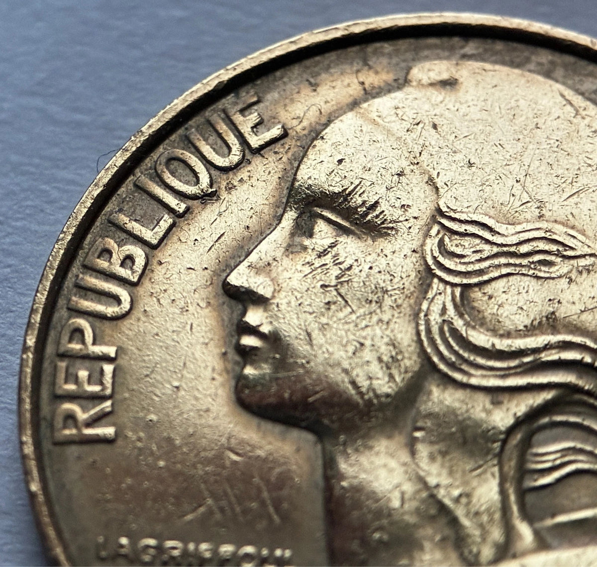 20 Centimes 1996 | Frankreich | Marianne | Aluminiumbronze Münze | schön