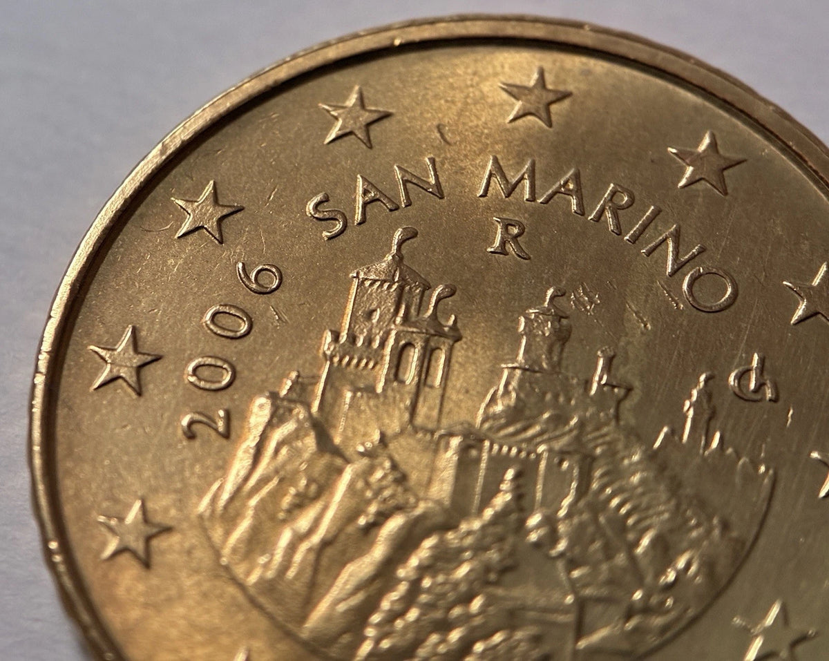 50 Cent San Marino 2006 – Euromünze „Drei Türme“