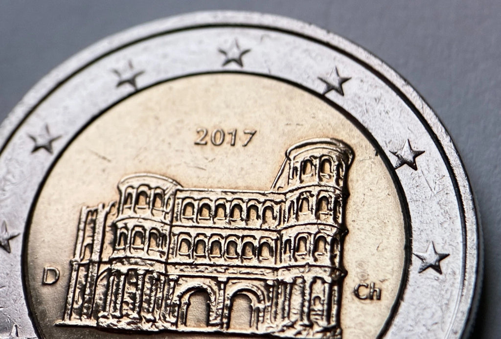 2 Euro 2017 D | Deutschland | Porta Nigra, Trier, Rheinland-Pfalz | Bundesländer-Serie | Bi-Metall Münze | schön