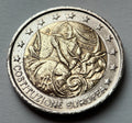 2 Euro 2005 | Italien | EU-Verfassung | Costituzione Europea | Bi-Metall Gedenkmünze | schön