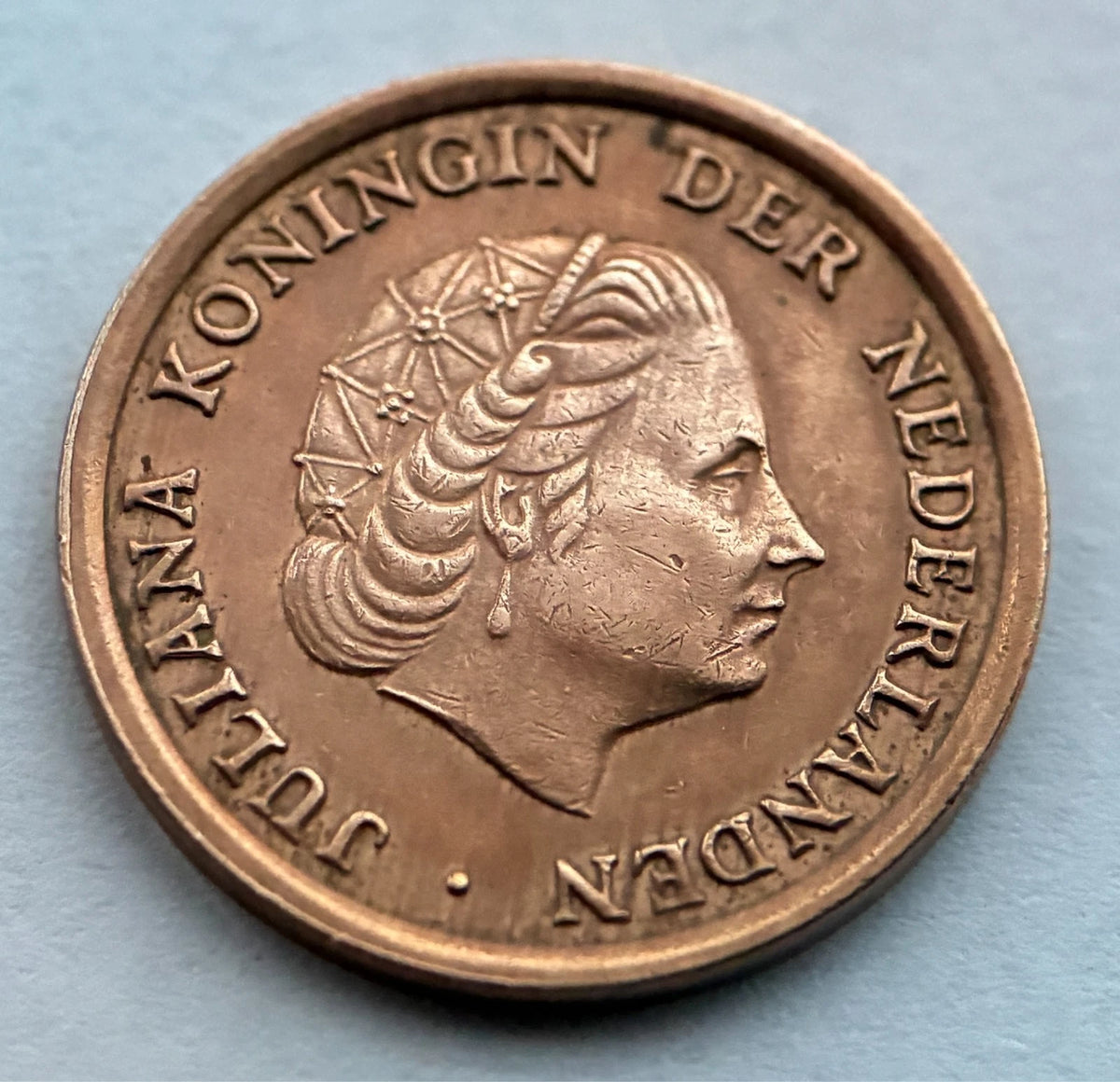 1 Cent 1962 | Niederlande | Königin Juliana | Bronze | Sammlermünze
