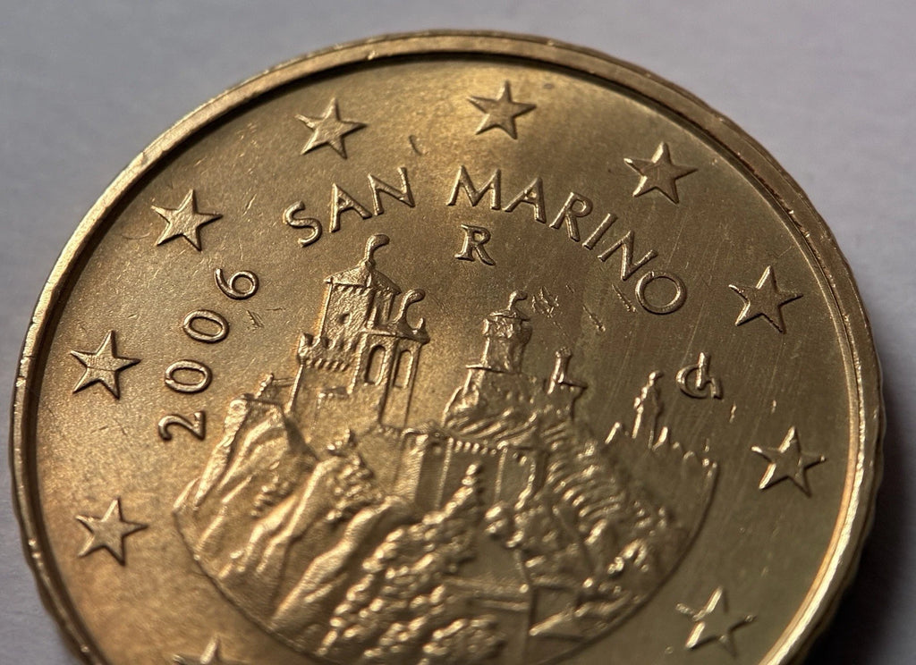 50 Cent San Marino 2006 – Euromünze „Drei Türme“