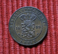1 Cent 1899 | Niederlande / Niederländisch-Indien | Münze aus Kupfer | Vorzüglicher Zustand