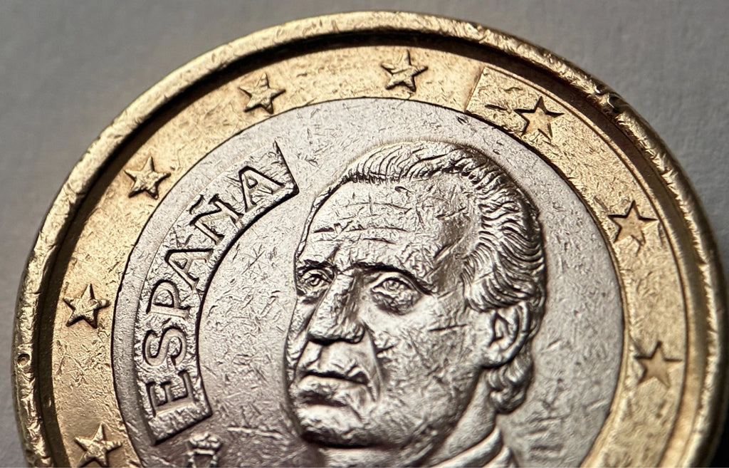 1 Euro 2005 | Spanien | König Juan Carlos I. | Bi-Metall Münze
