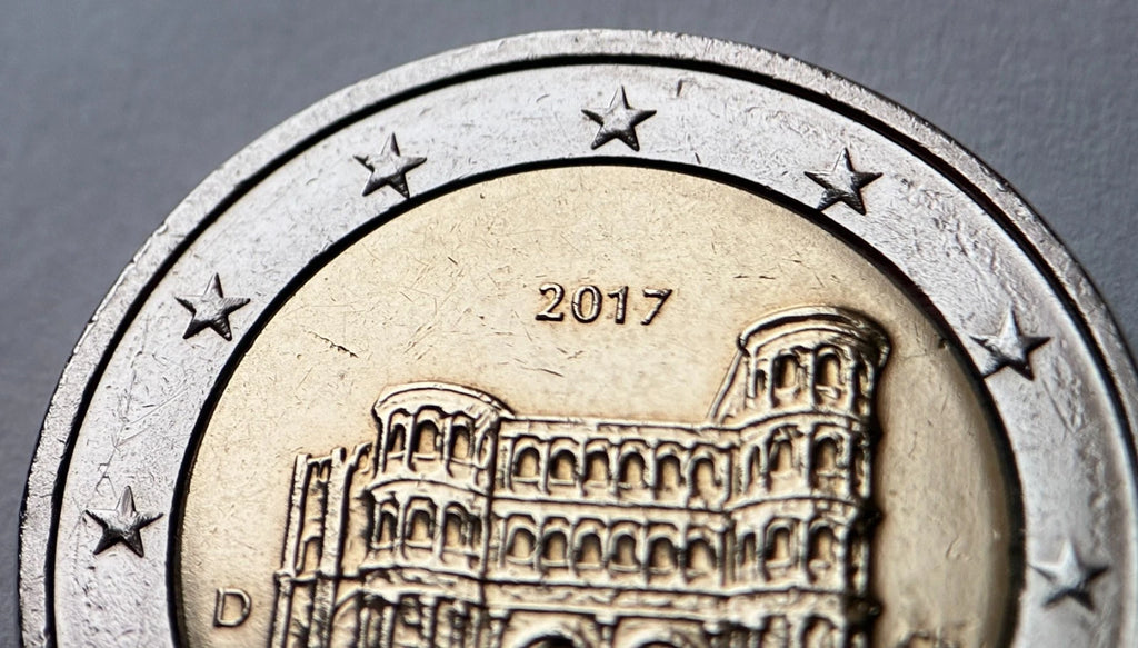 2 Euro 2017 D | Deutschland | Porta Nigra, Trier, Rheinland-Pfalz | Bundesländer-Serie | Bi-Metall Münze | schön