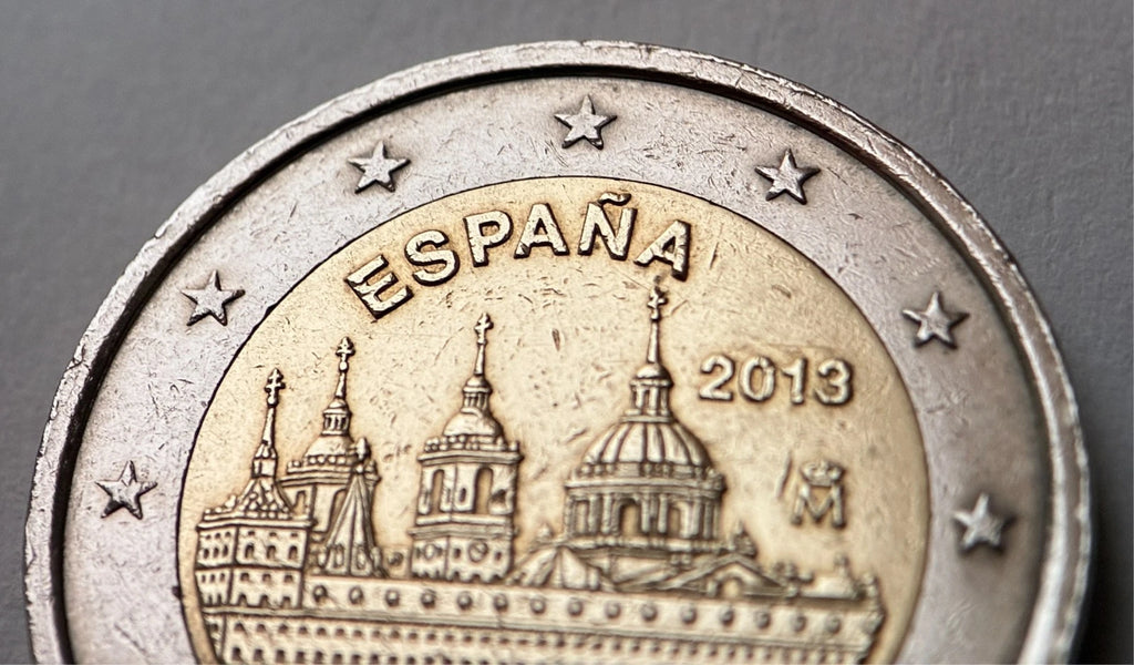 2 Euro 2013 | Spanien | Klosterschloss Escorial | Bi-Metall Gedenkmünze | schön
