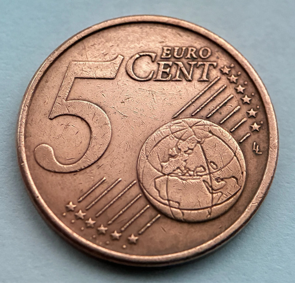 5 Cent 2015 | Litauen | Vytis Ritter | Verkupferter Stahl Münze | schön
