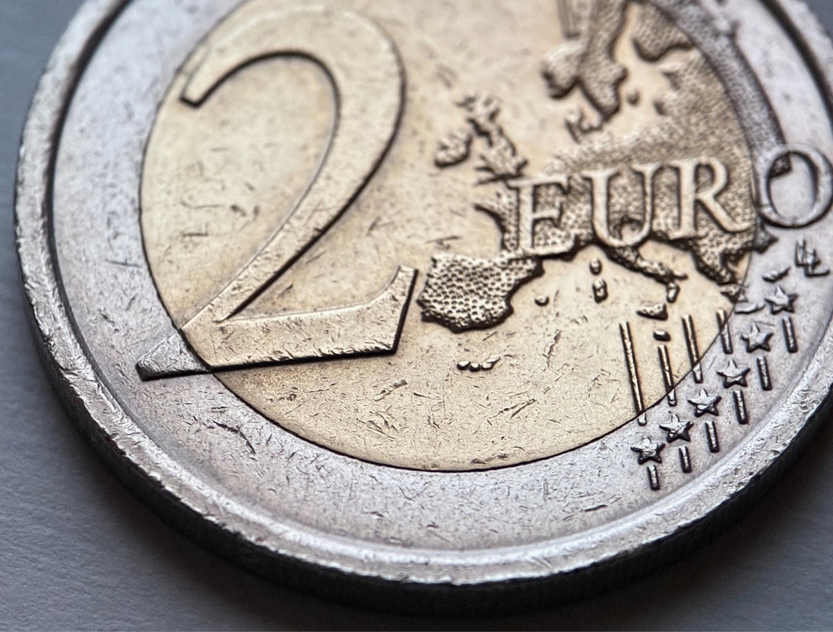 2 Euro 2021 | Italien | Danke / Grazie | Gesundheitsberufe | Bi-Metall Gedenkmünze | schön