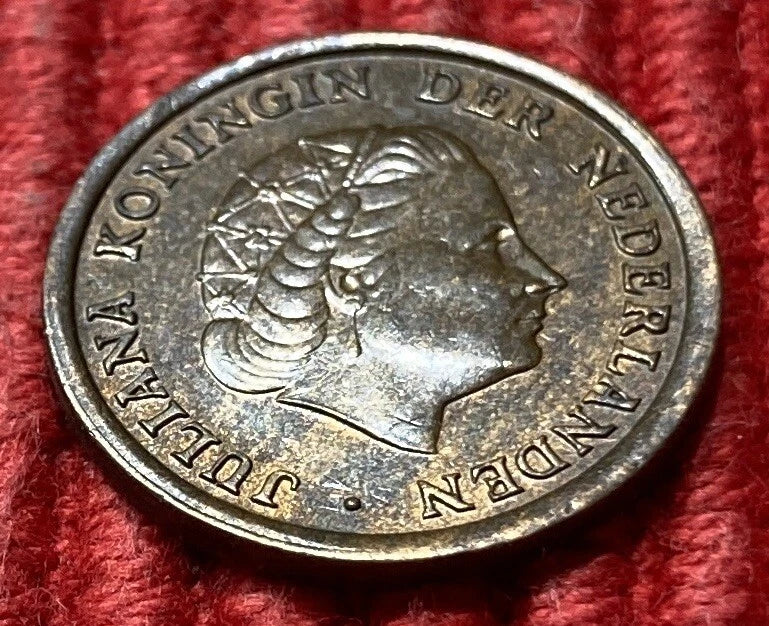 1 Cent 1953 | Niederlande | Juliana Koningin der Nederlanden | Bronze | Sehr guter Zustand