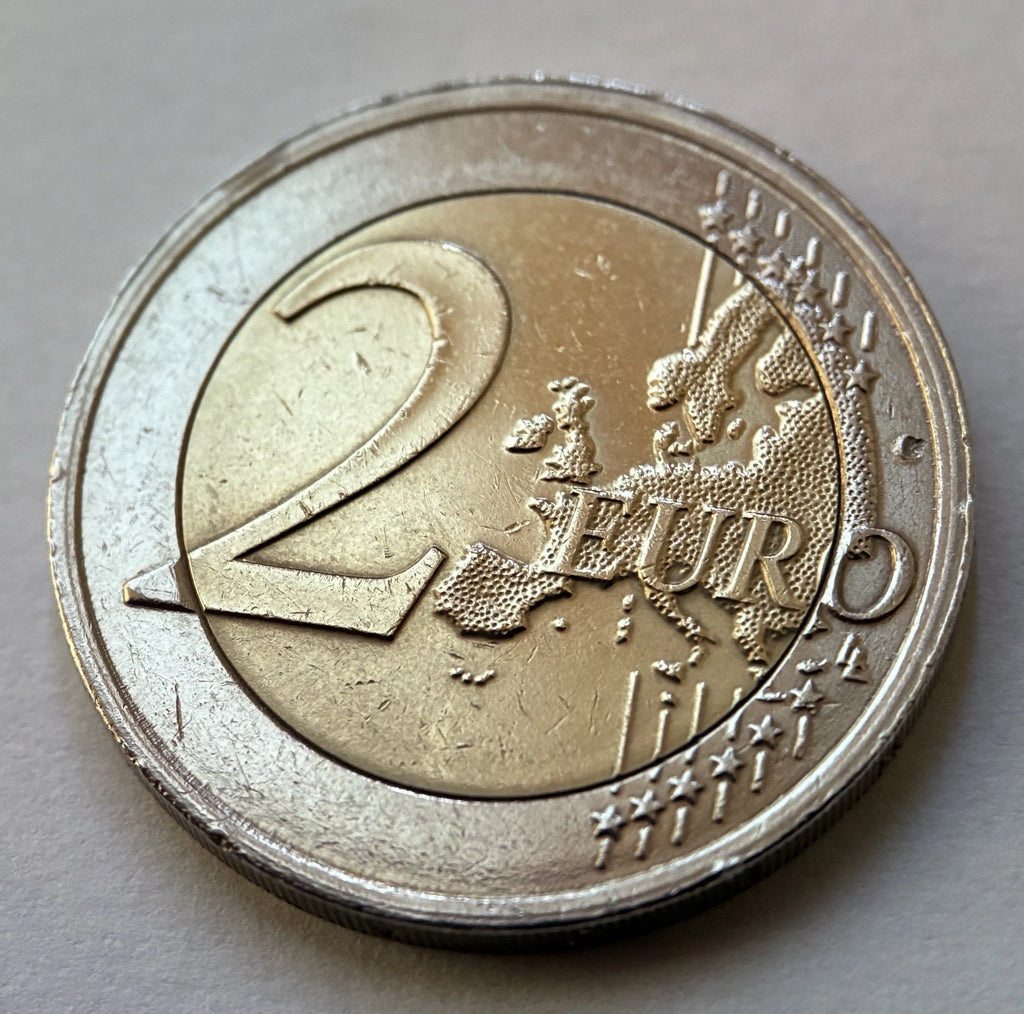 2 Euro 2022 | Slowenien | 35 Jahre Erasmus-Programm | Bi-Metall Gedenkmünze | Sehr schön