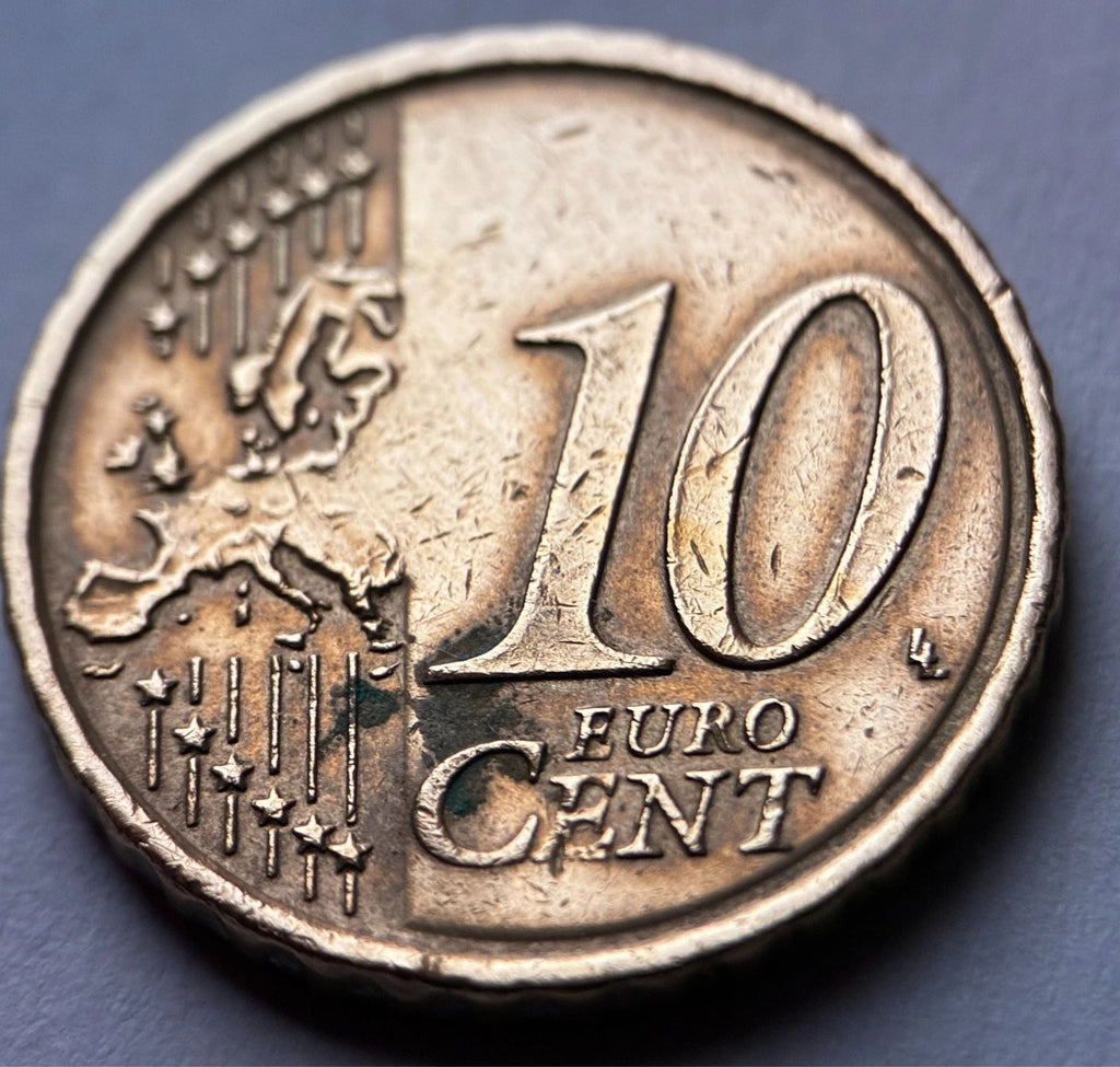 10 Cent 2009 | Slowakei | Burg Bratislava | SLOVENSKO | Nordisches Gold Münze