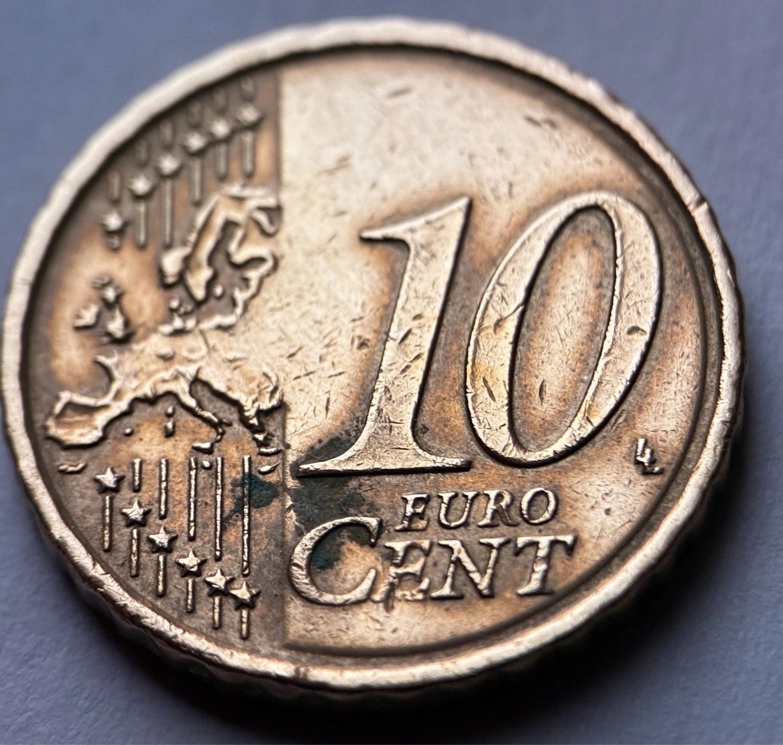10 Cent 2009 | Slowakei | Burg Bratislava | SLOVENSKO | Nordisches Gold Münze