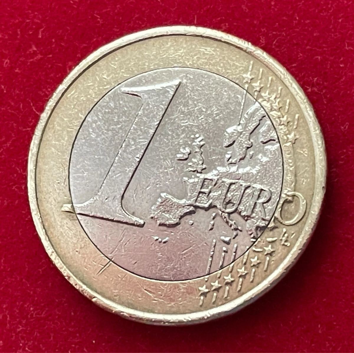 1 Euro 2016 | Portugal | sieben Burgen & fünf Wappen | Bi-Metall Münze