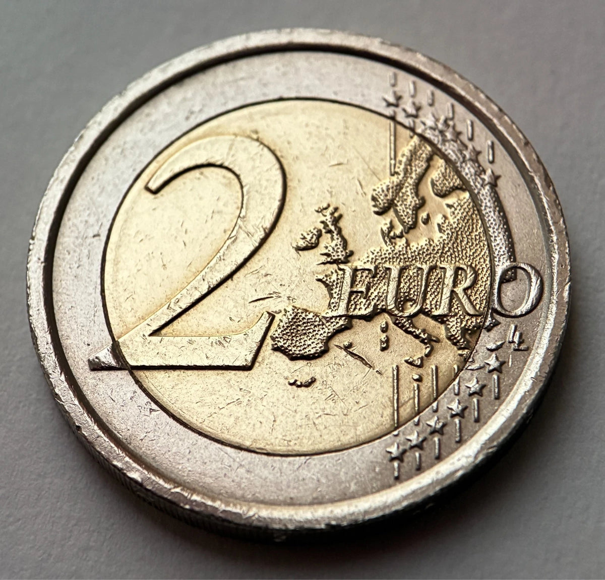 2 Euro 2012 | Italien | 100. Todestag von Giovanni Pascoli | Bi-Metall Gedenkmünze | schön