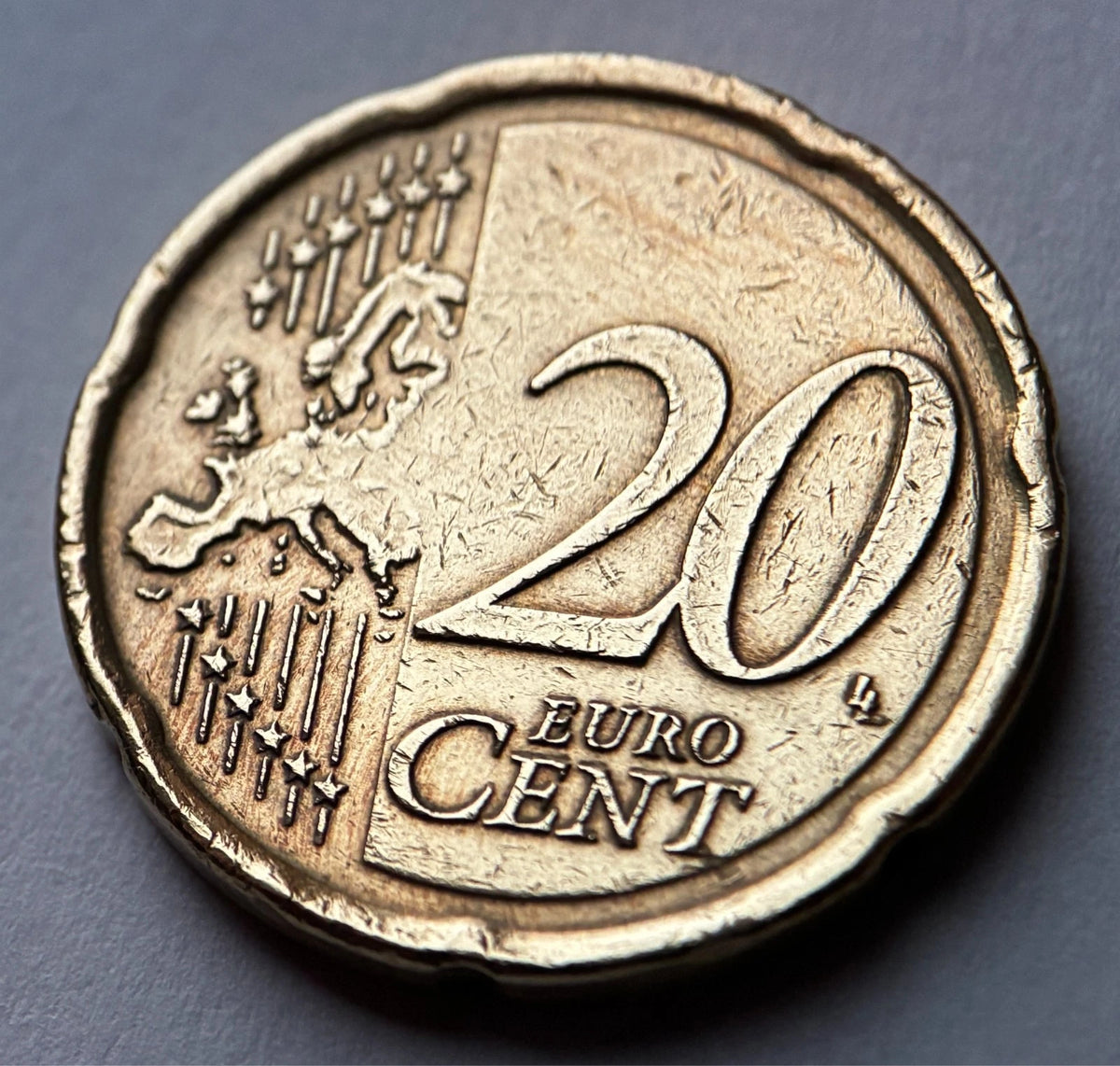 20 Cent 2009 | Slowakei | Burg Bratislava | SLOVENSKO | Münze aus Nordischem Gold | schön