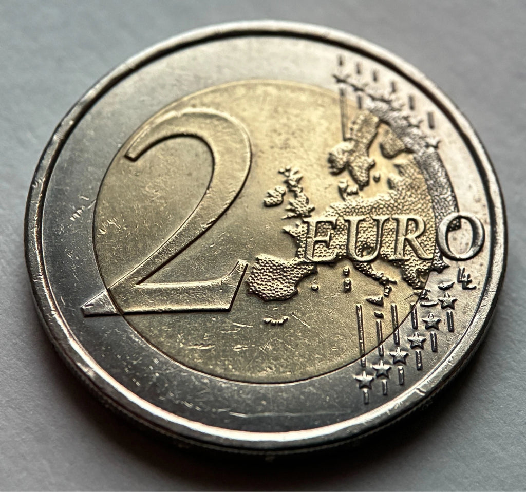 2 Euro 2022 | Frankreich | 35 Jahre Erasmus Programm | Bi-Metall Gedenkmünze | schön