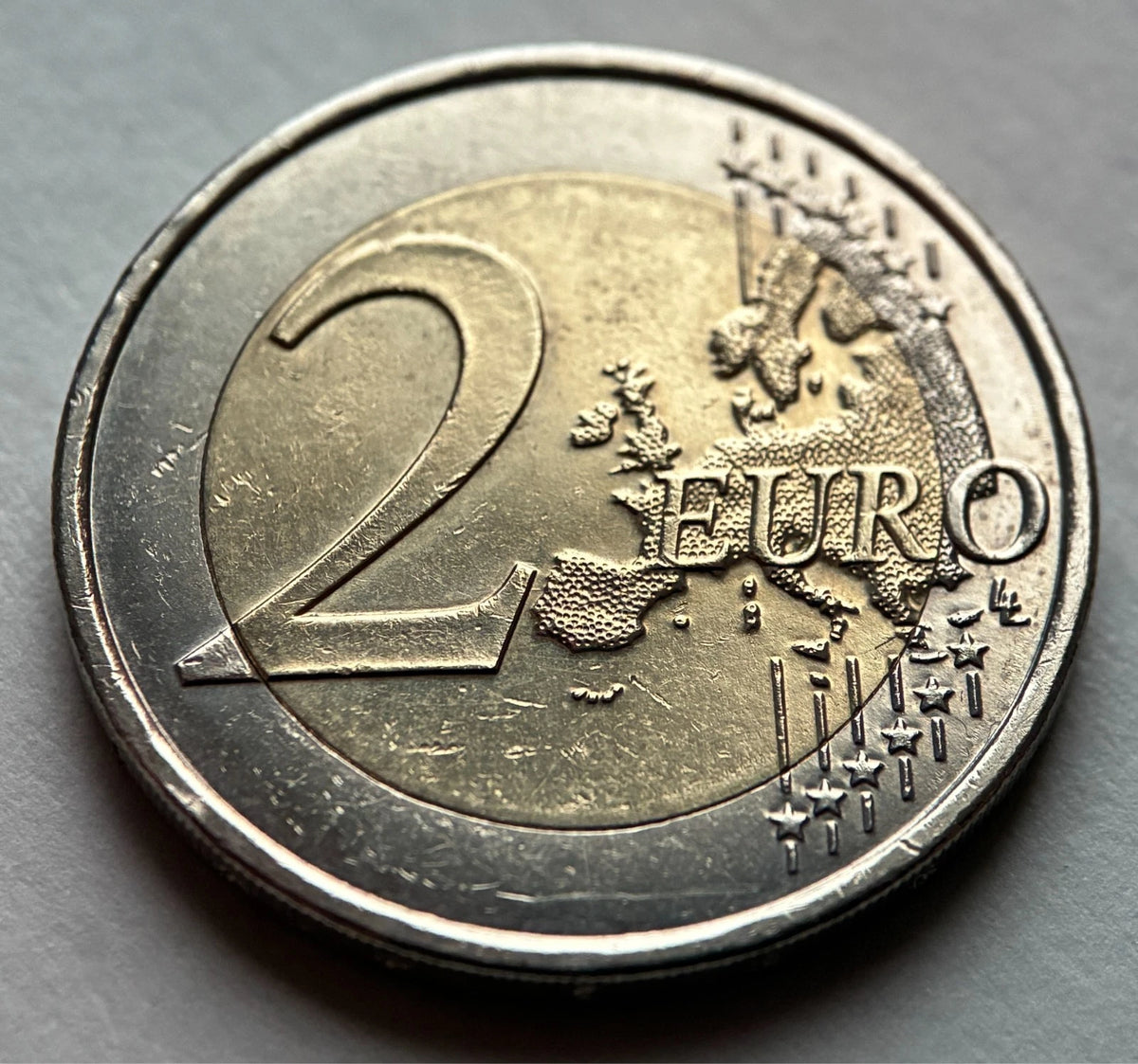 2 Euro 2022 | Frankreich | 35 Jahre Erasmus Programm | Bi-Metall Gedenkmünze | schön