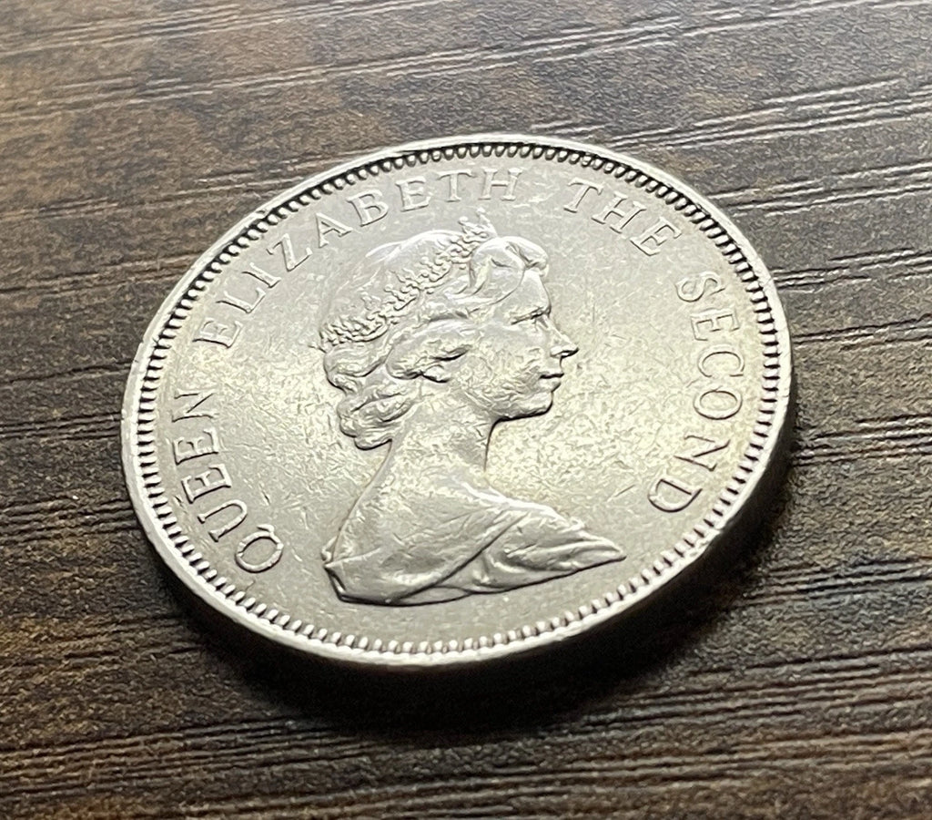 10 New Pence 1975 | Jersey | Bailiwick of Jersey | Elizabeth II. | Kupfer-Nickel Münze | schön