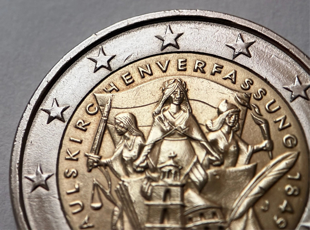2 Euro 2024 J | Deutschland | 175 Jahre Paulskirchenverfassung | Bi-Metall Münze