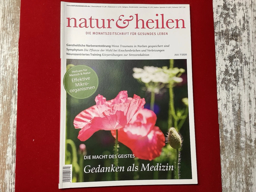 Natur & Heilen Nr. 7/2020 | Gedanken als Medizin | Narbenentstörung | Zeitschrift | Zustand gut
