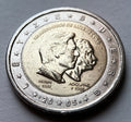 2 Euro 2005 | Luxemburg | Großherzöge Henri & Adolphe | Bi-Metall Gedenkmünze | schön