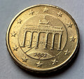 10 Cent 2002 F | Deutschland | Brandenburger Tor | Nordisches Gold Münze
