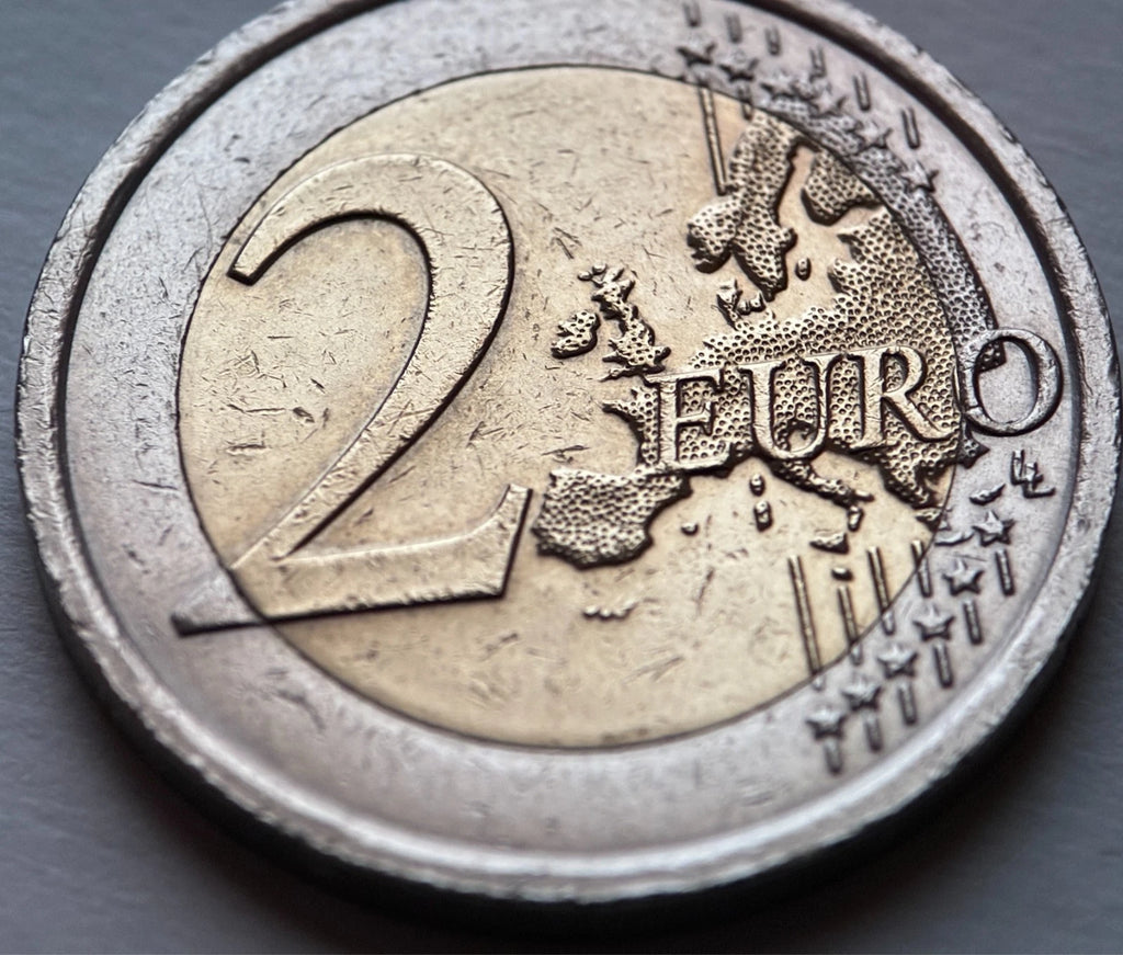 2 Euro 2021 | Italien | Danke / Grazie | Gesundheitsberufe | Bi-Metall Gedenkmünze | schön